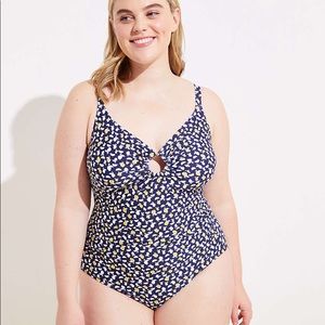 Loft Beach Lemon One Piece Swimsuit - 16 Plus